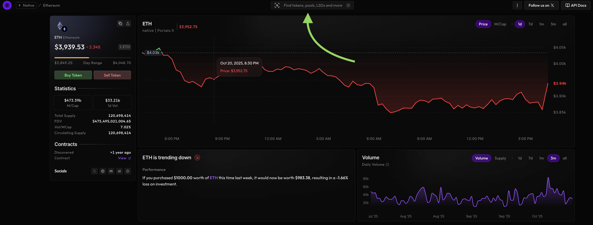 Portals.fi Explained: A Guide to Native Tokens