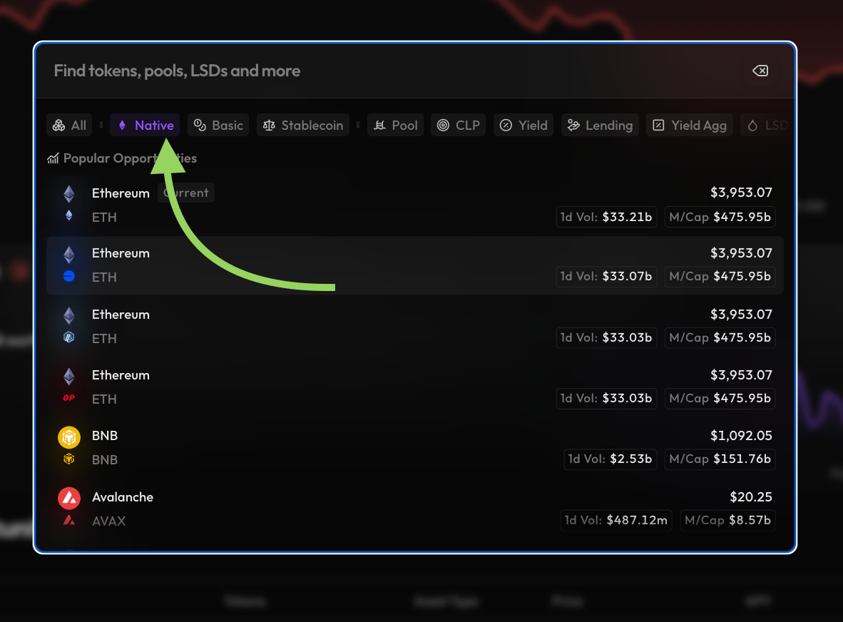 Portals.fi Explained: A Guide to Native Tokens